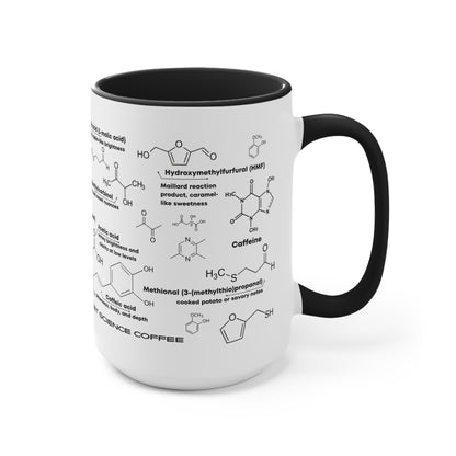 Coffee Chemistry Accent Mug (11oz / 15oz)