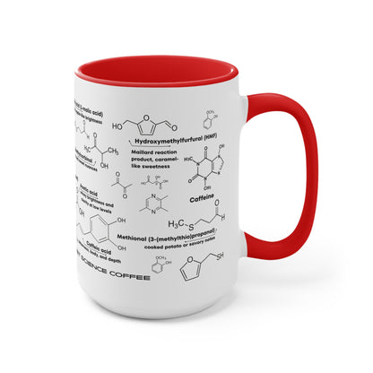 Coffee Chemistry Accent Mug (11oz / 15oz)