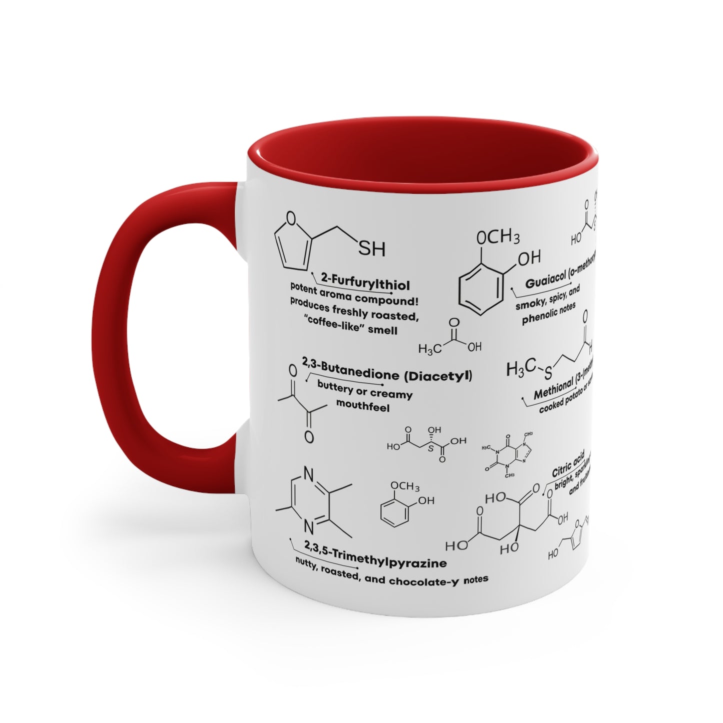 Coffee Chemistry Accent Mug (11oz / 15oz)