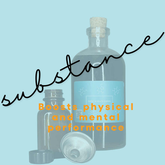 SUBSTANCE  12oz ColdBrew+ Superfood Concentrate - physical & mental strength