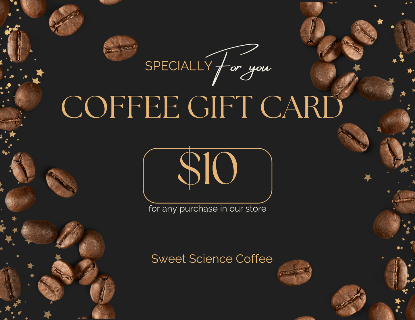 Sweet Science Coffee Gift Card - Sweet Science Coffee