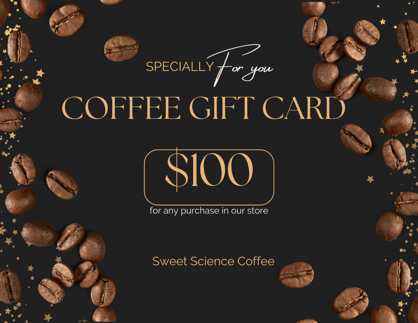 Sweet Science Coffee Gift Card - Sweet Science Coffee